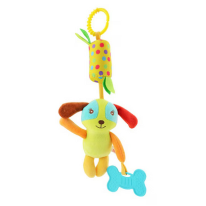 Sonajero Cascabel Para Coche Perrito Verde