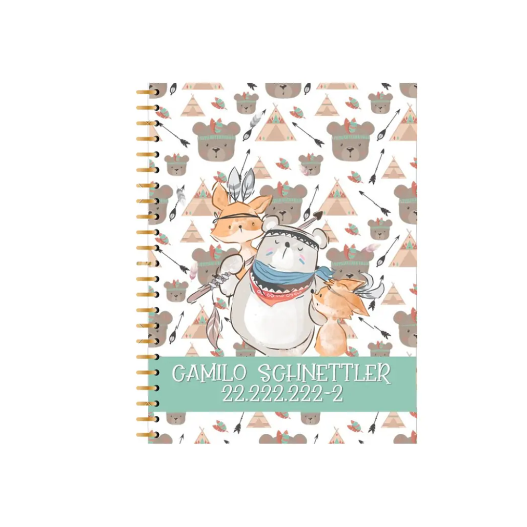 Agenda Pediátrica Personalizada Tribu Osito