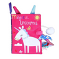 Libro Sensorial de Tela Unicornio