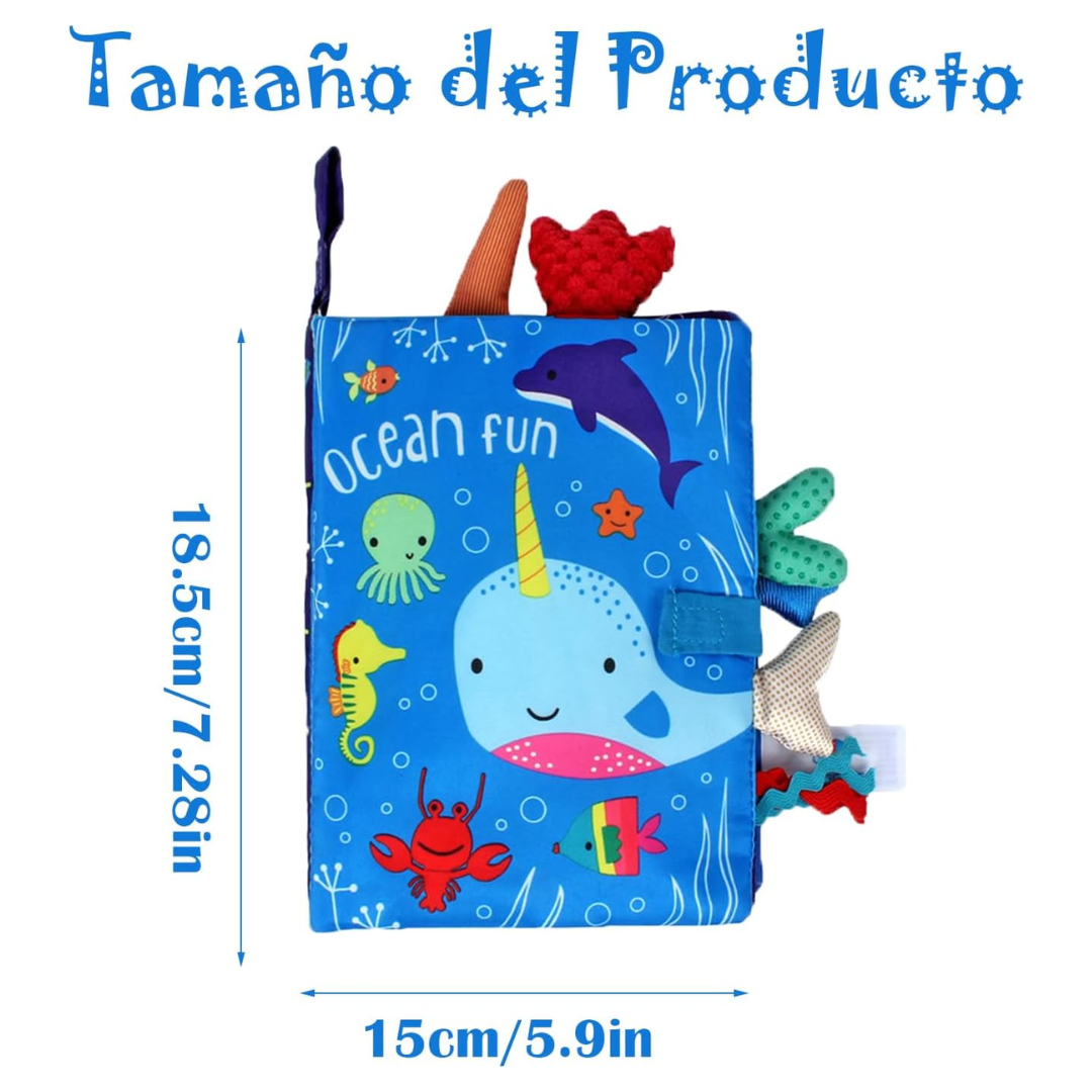 Libro Sensorial de Tela Alto Contraste