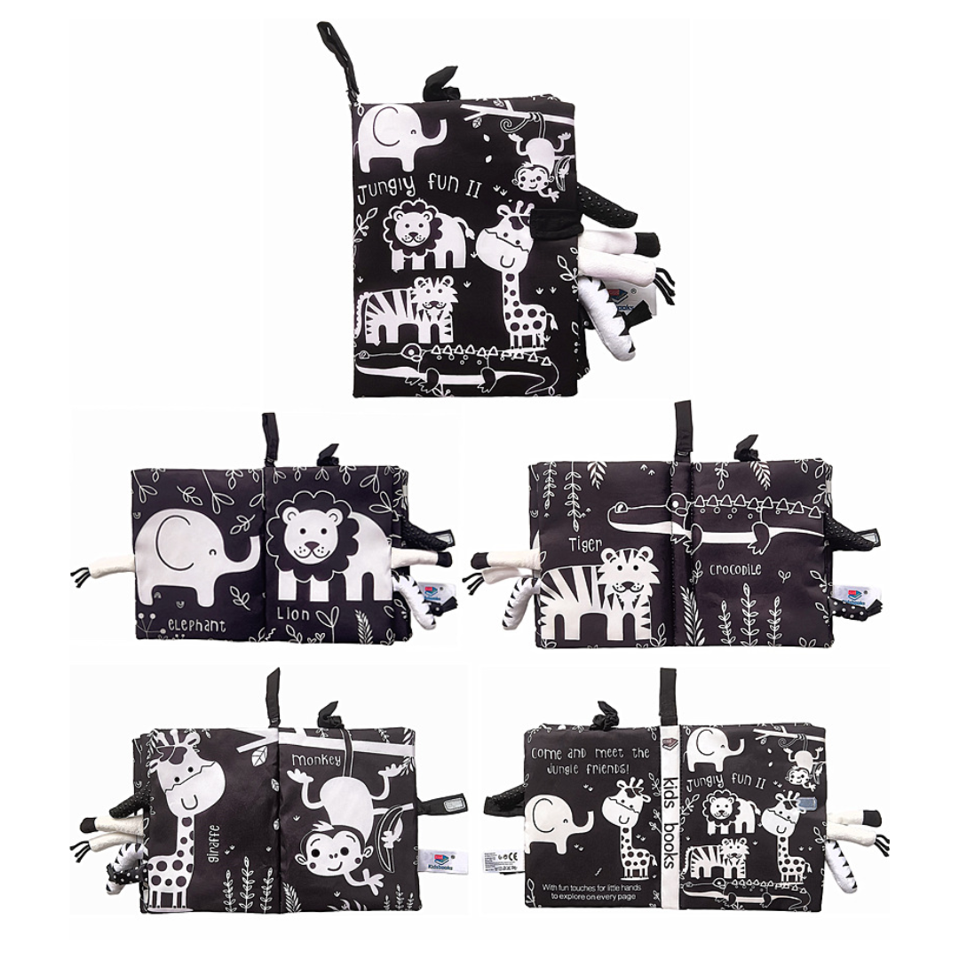 Libro Sensorial de Tela Alto Contraste