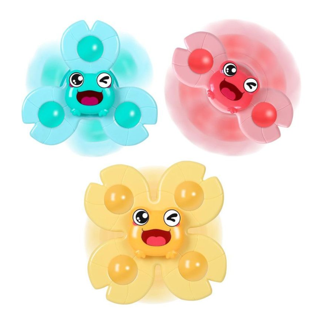 Set 3 Spinner con Ventosa