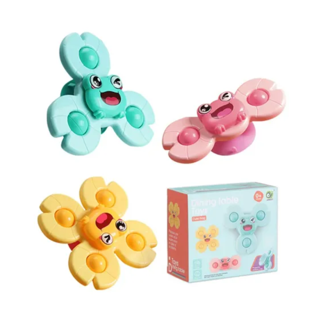 Set 3 Spinner con Ventosa