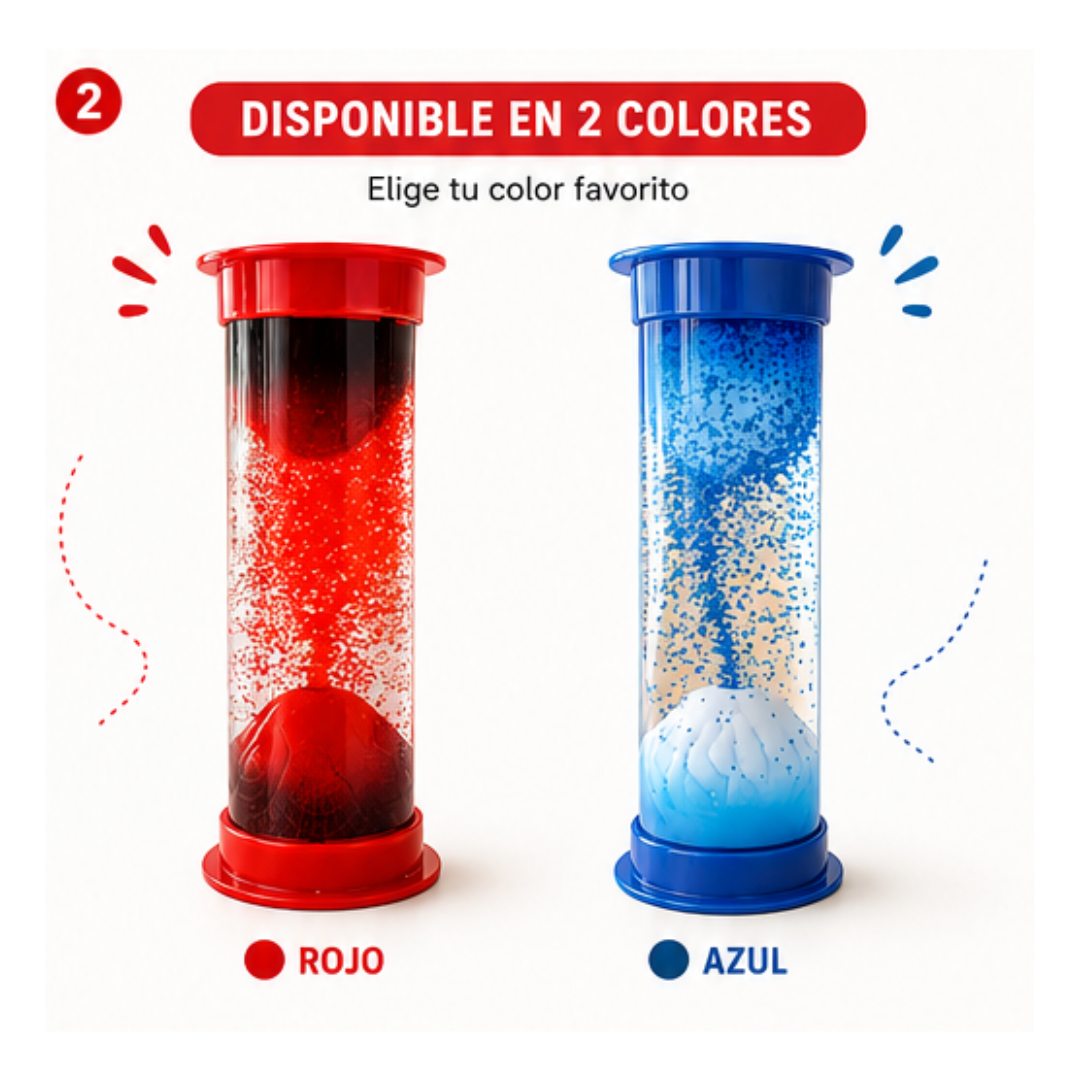 Reloj Sensorial Efecto Volcán