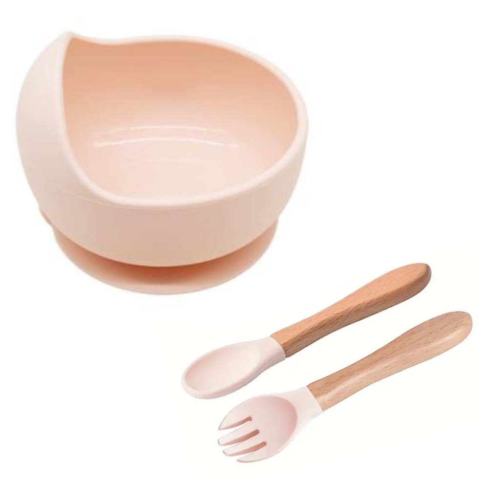 Plato de Silicona con Servicio Crema