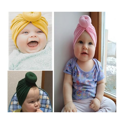 Turbante Donuts Rosa Claro