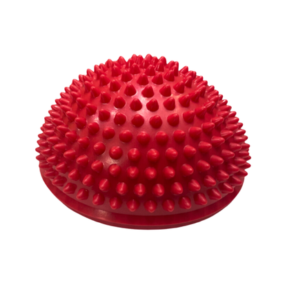 Bosu Sensorial Rojo de 16 cm