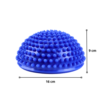 Bosu Sensorial Azul de 16 cm