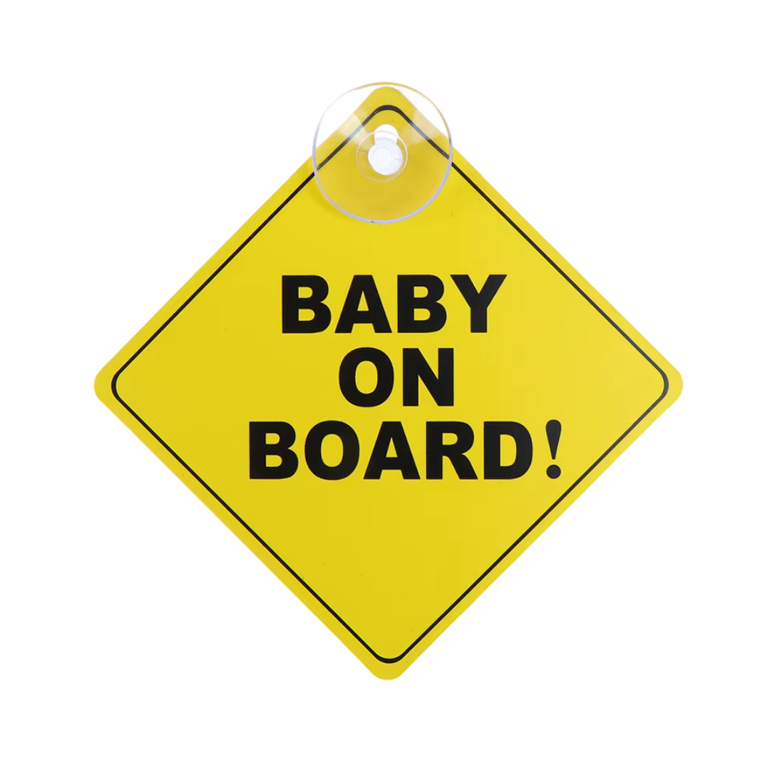 Letrero Bebé a Bordo