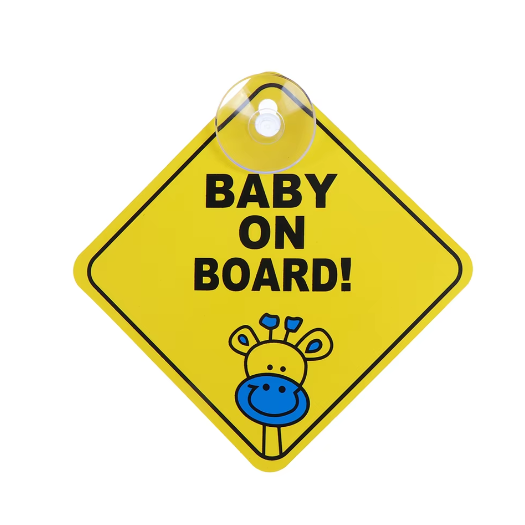 Letrero Bebé a Bordo