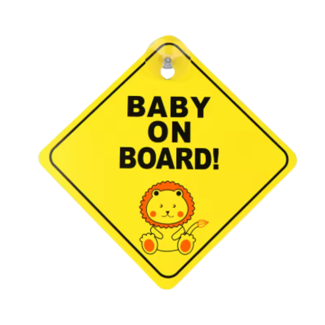 Letrero Bebé a Bordo