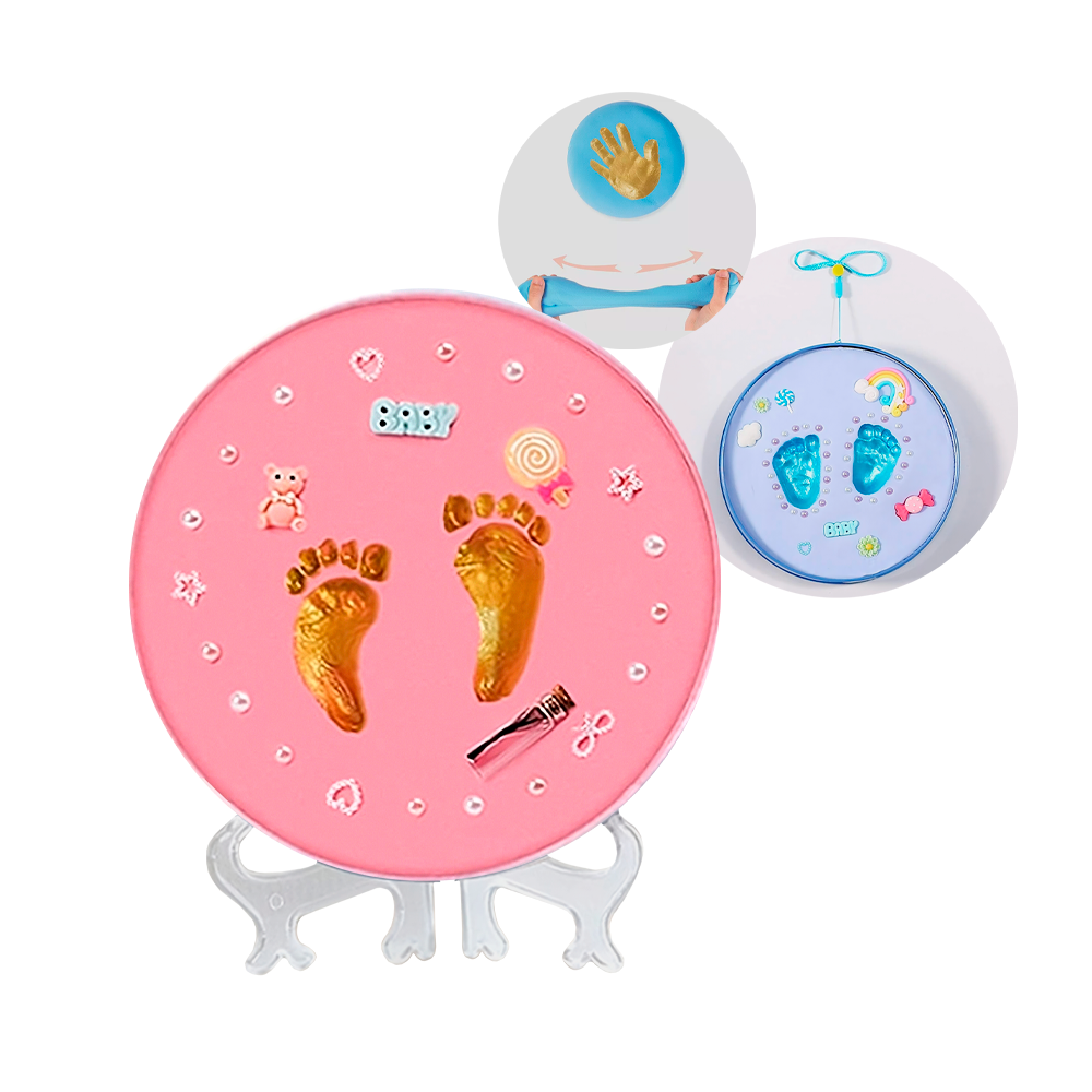 Kit de Recuerdo Para Estampar Huellita