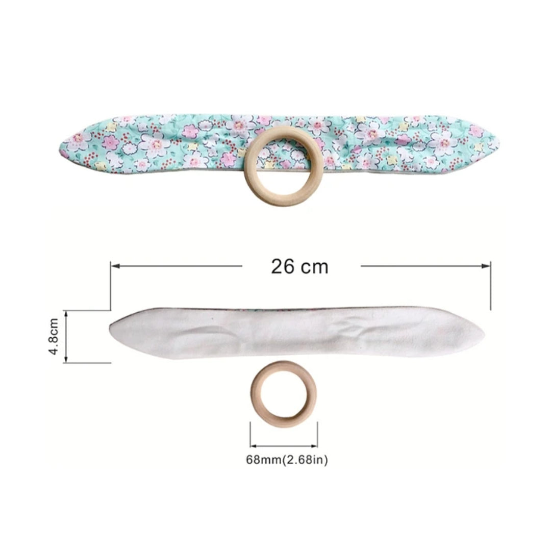 Mordedor de Madera Argolla Rosado