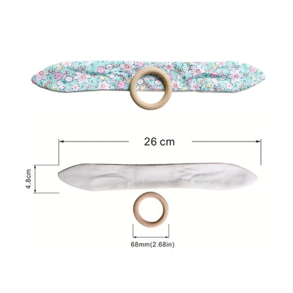 Mordedor de Madera Argolla Rosado