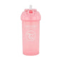 Vaso Twistshake Straw Cup 360ML Rosado