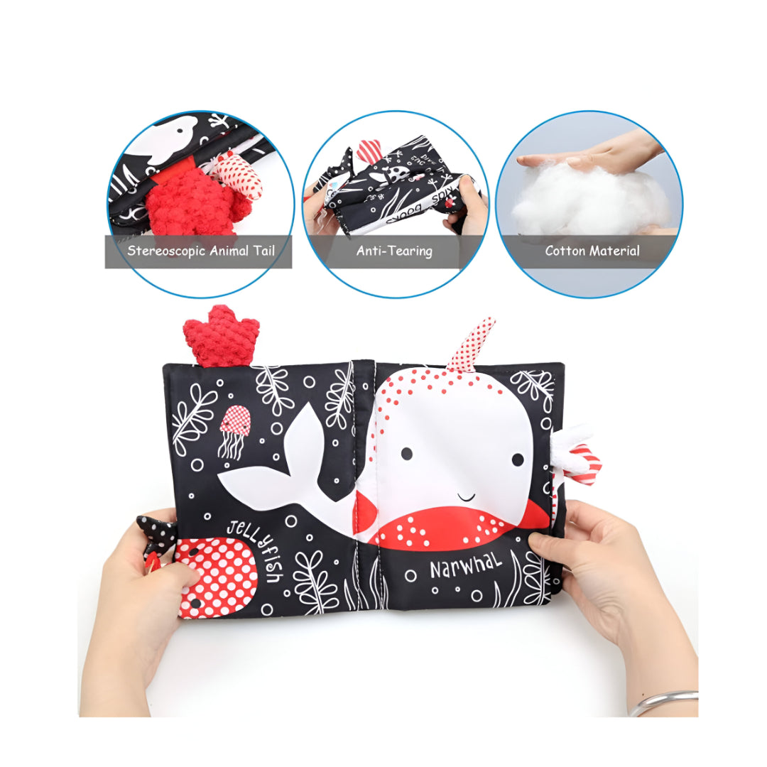 Libro Sensorial de Tela Alto Contraste