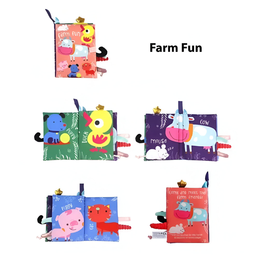 Libro Sensorial de Tela