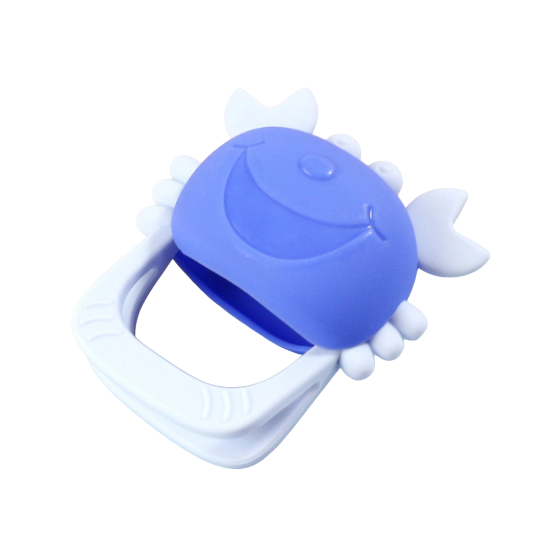 Mordedor Guante Agarre Cangrejo Azul