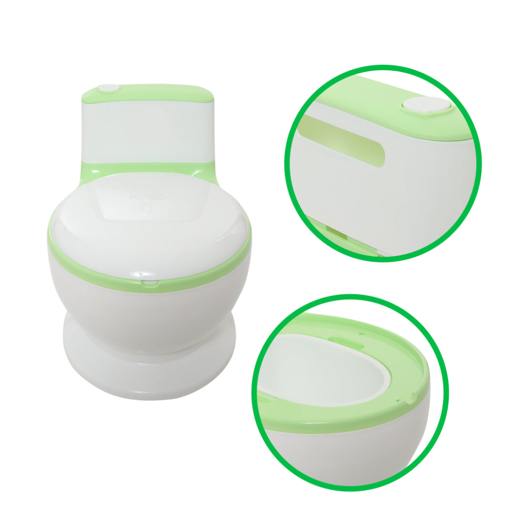 Baño Montessori con Sonido Verde