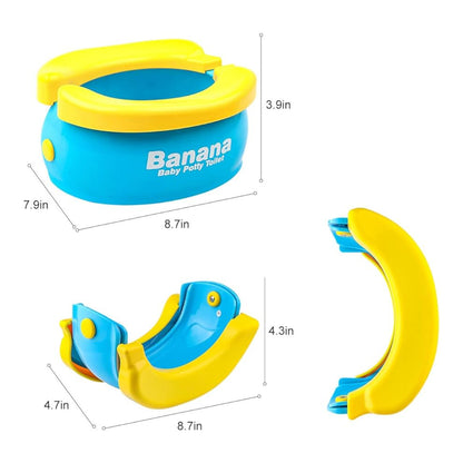 Pelela Portátil Plegable Celeste