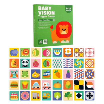 Tarjetas de Estimulación Visual 6 a 12 Meses