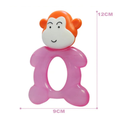 Mordedor Refrigerable Monito Rosa