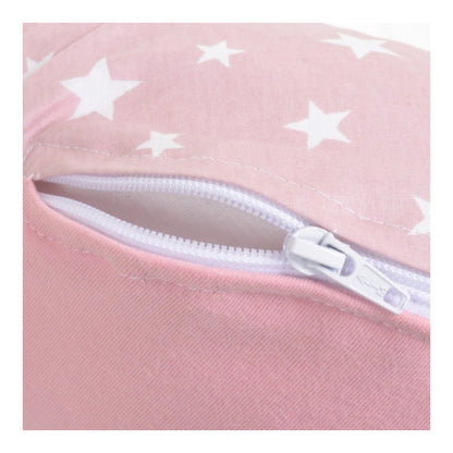 Cojín Maternal Multifuncional Rosado de Microperlas