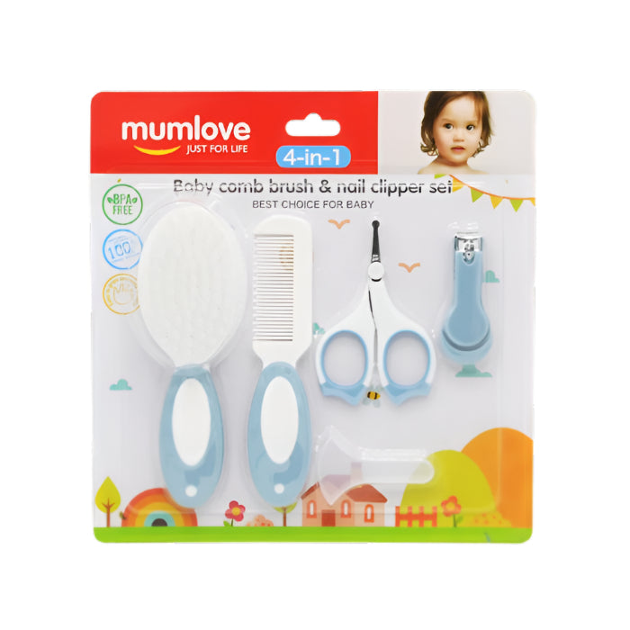 Kit de Higiene Celeste 4 Piezas