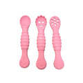 Set 3 Cucharas de Aprendizaje de Silicona