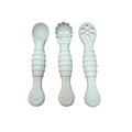 Set 3 Cucharas de Aprendizaje de Silicona