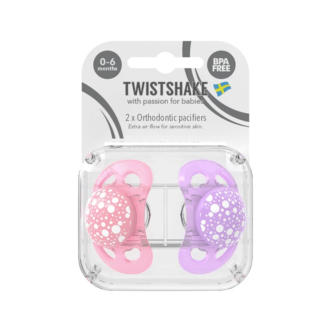 Chupetes Twistshake 0 a 6 meses