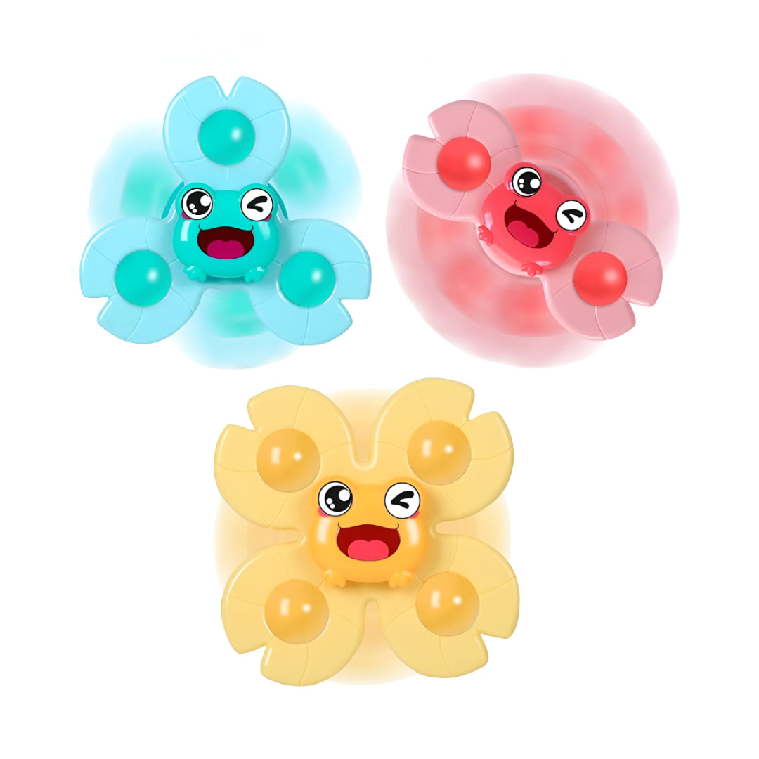 Set 3 Spinner con Ventosa