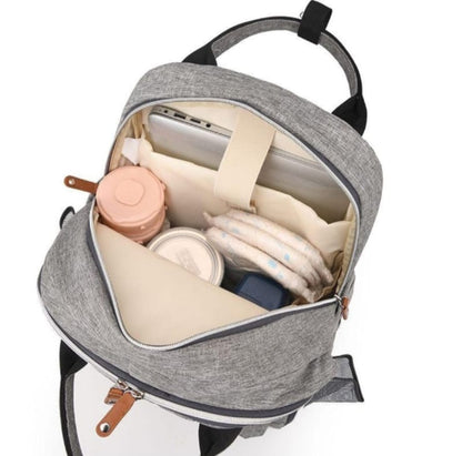 Mochila Maternal más Mudador Negro