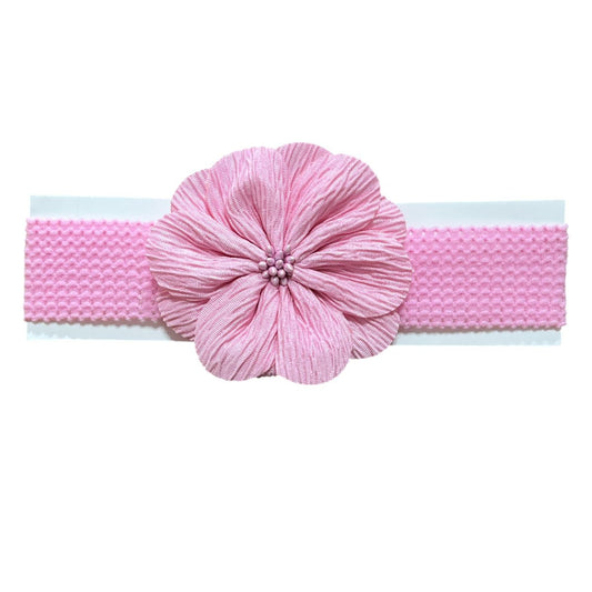 Cintillo Diseño Flor Rosa