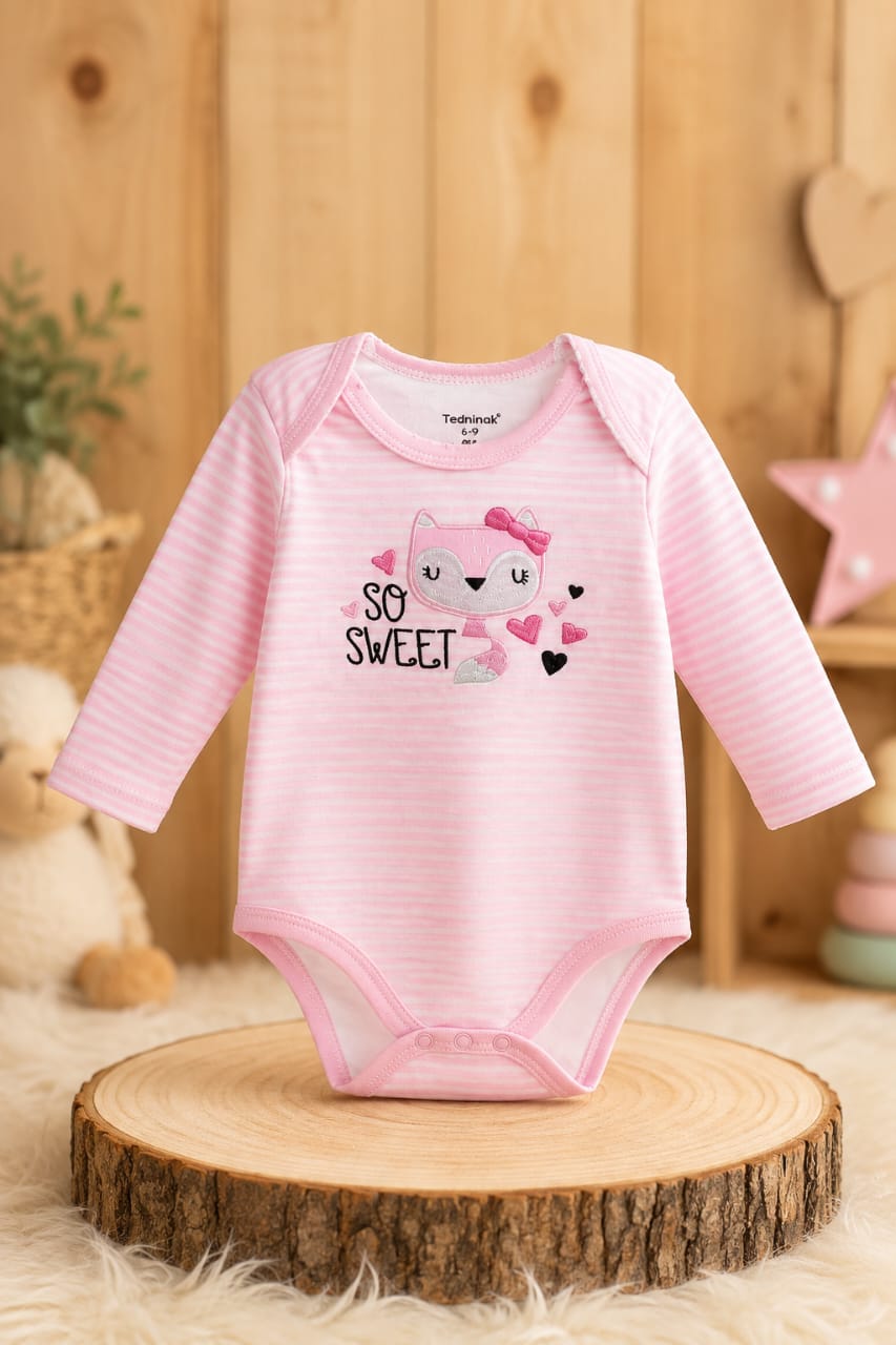 Body Manga Larga Diseño So Sweet
