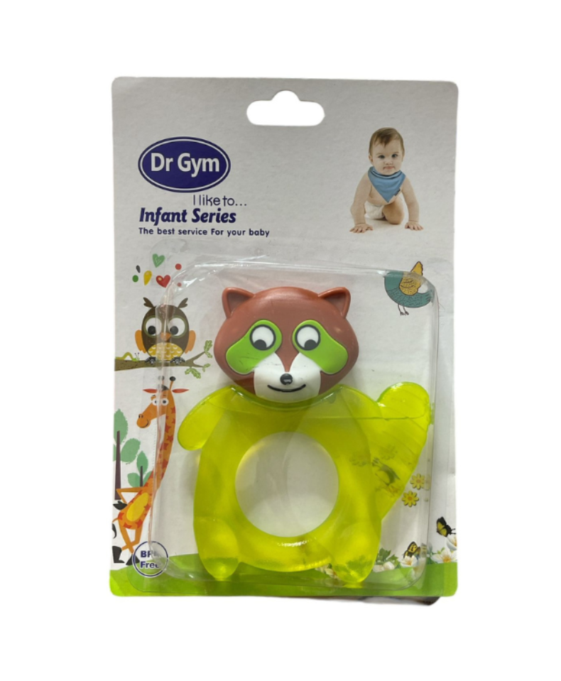 Mordedor Refrigerable Zorro Verde