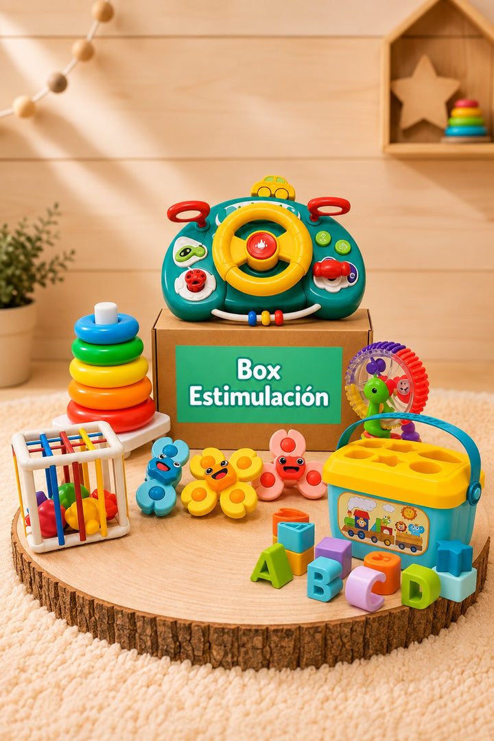 Box Estimulación Temprana de 6 a 12 Meses Aventura Urbana