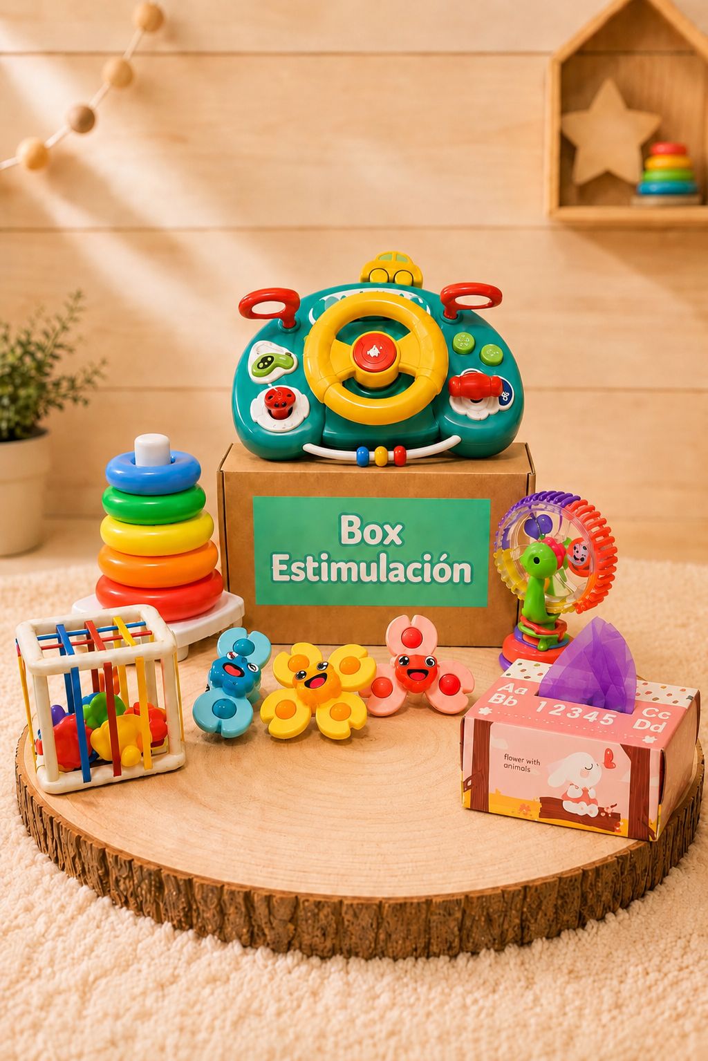 Box Estimulación Temprana de 6 a 12 Meses Aventura Urbana