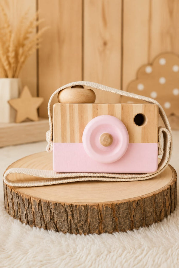 Cámara de Madera: juguete para jugar a imitar