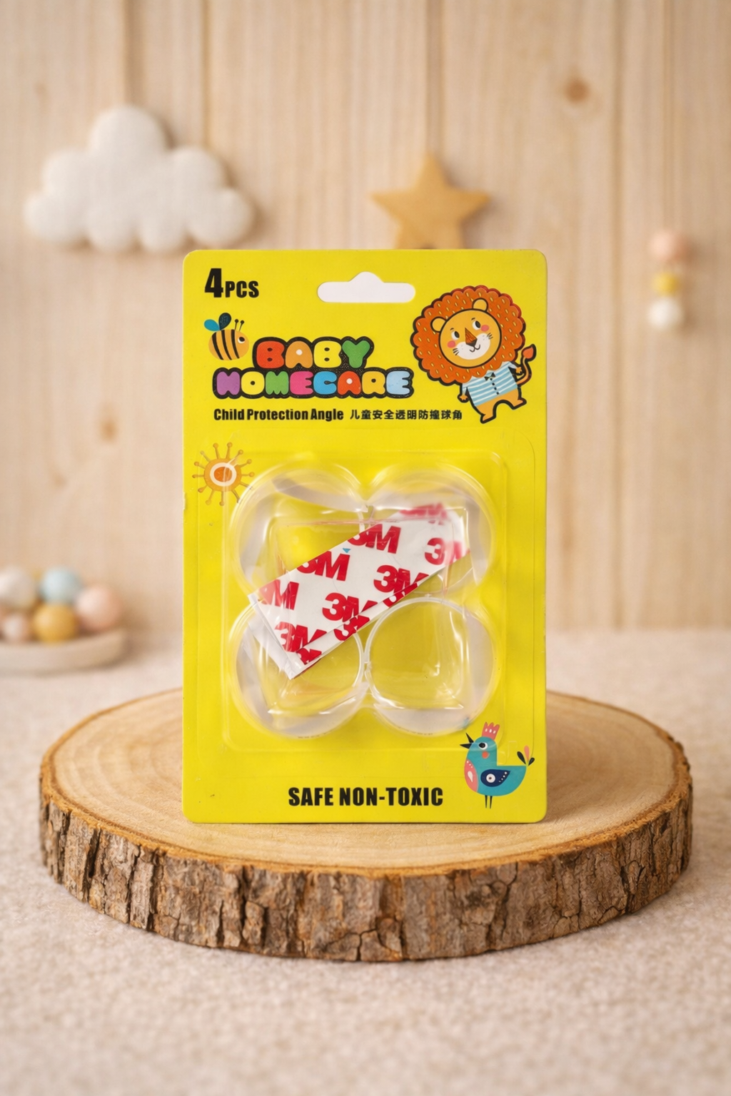 Protectores de Esquinas Transparentes 4 Unidades