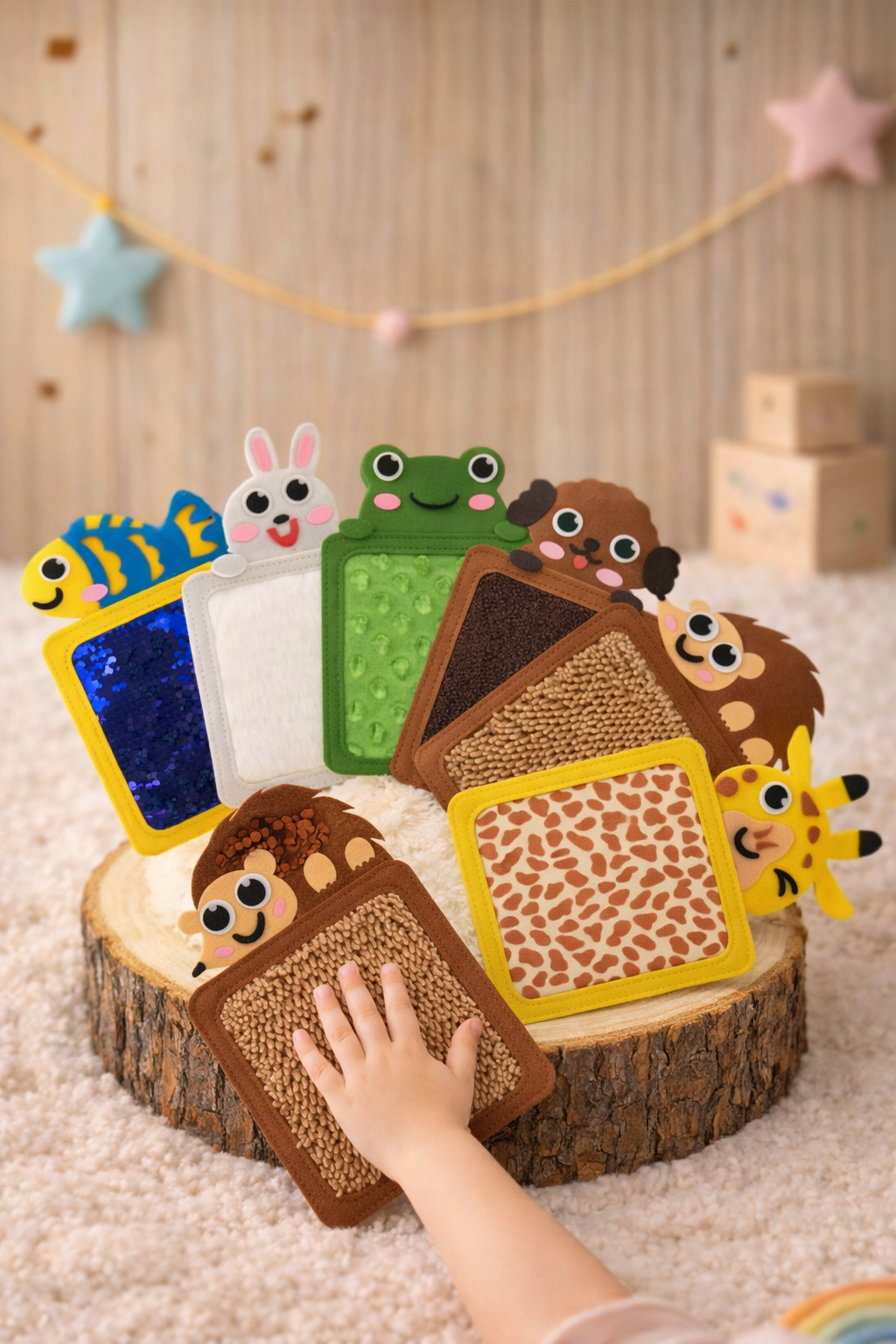 Set 8 Tarjetas Sensoriales