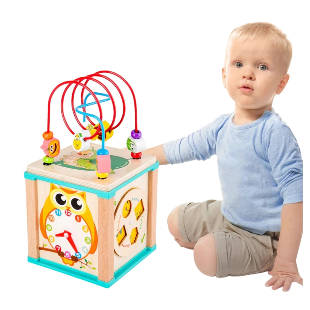 Cubo Abierto de Motricidad Fina