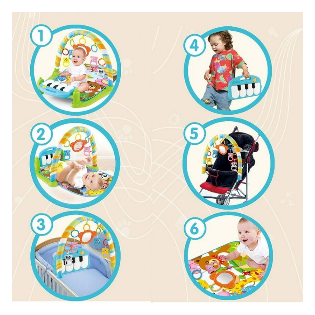 Gimnasio Piano Musical Verde