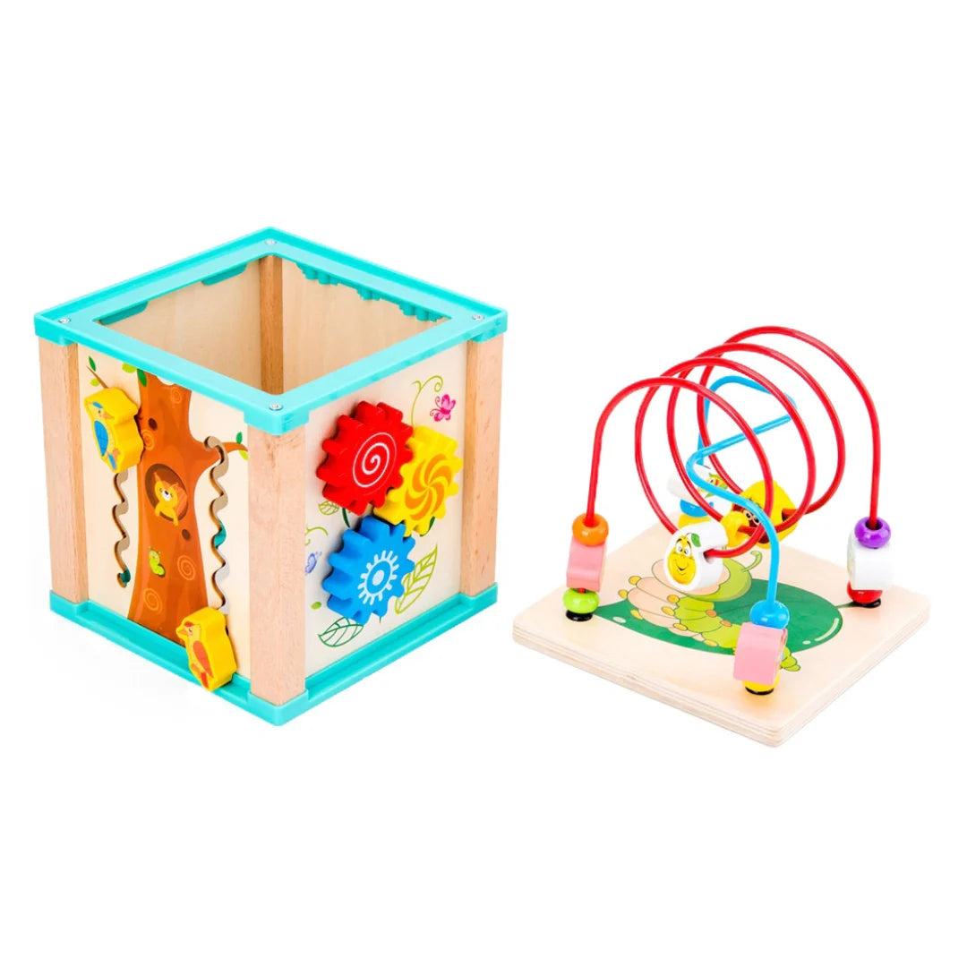 Cubo Abierto de Motricidad Fina