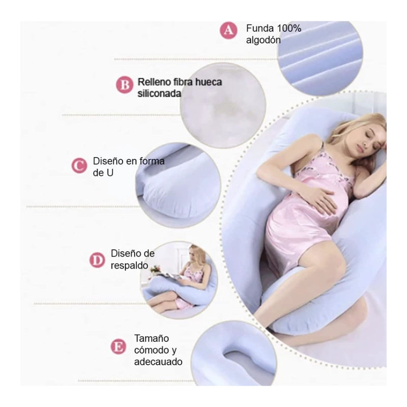 Cojín Maternal de Algodón Sintético