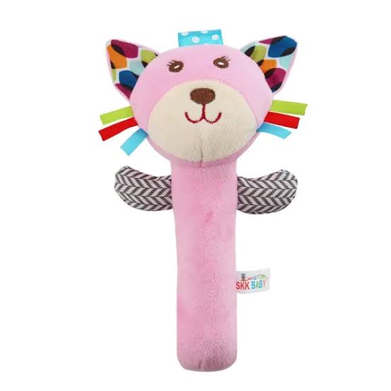 Sonajero Chipote de Felpa Animales