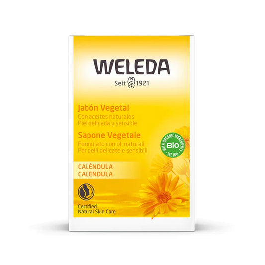 Jabón en Barra para Bebé Vegetal de Caléndula