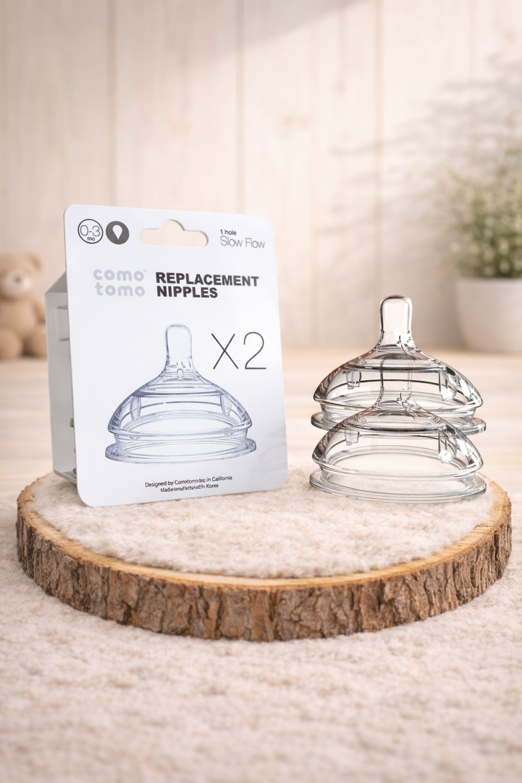 Tetina ComoTomo Flujo Lento