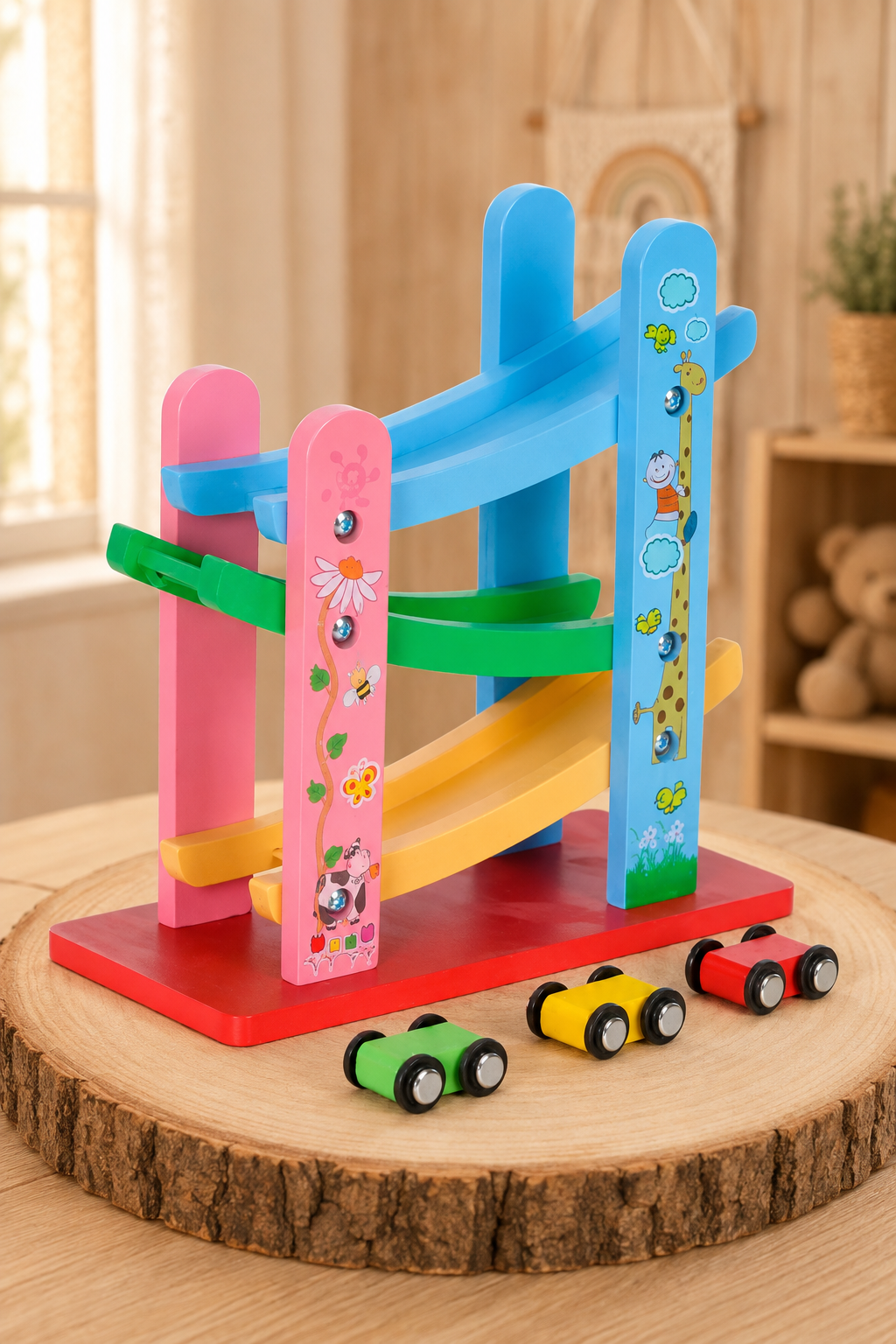 Pista tipo Rampa de Madera