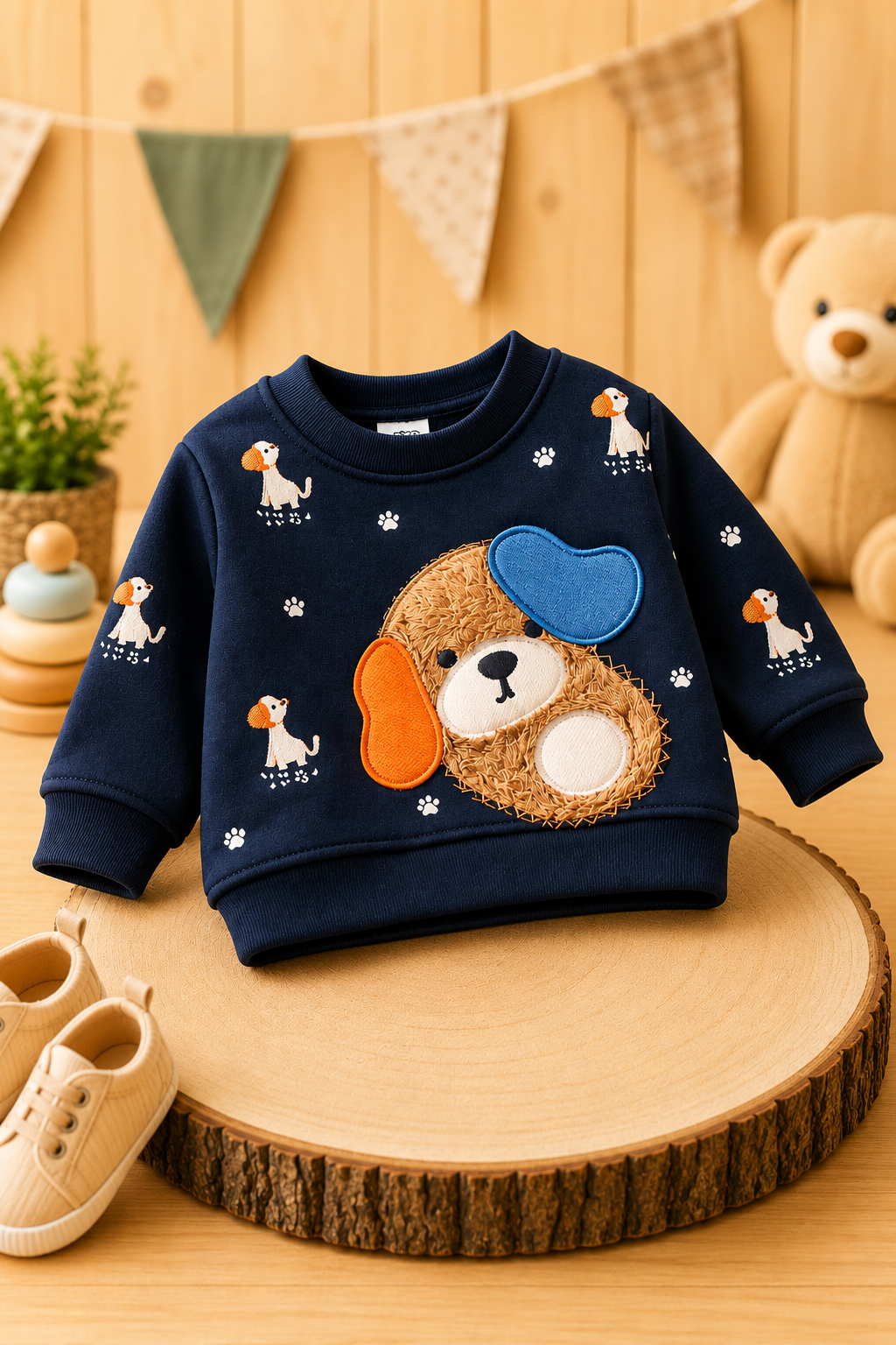 Conjunto de 2 Piezas Perrito🐶💙